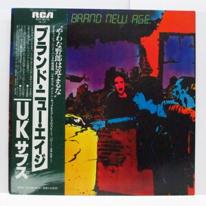 U.K. SUBS-Brand New Age (Japan Orig.LP/帯欠)