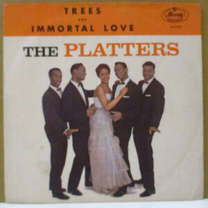 PLATTERS-Trees / Immortal Love (US Orig.7+PS)