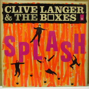 CLIVE LANGER & THE BOXES-Splash (UK Orig.LP/Coating CVR)