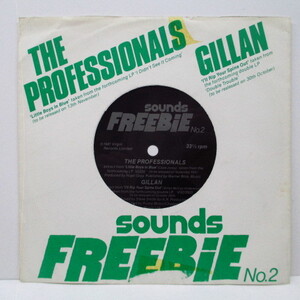 PROFESSIONALS， THE / GILLAN-Sounds Freebie No. 2 (UK Orig.FL