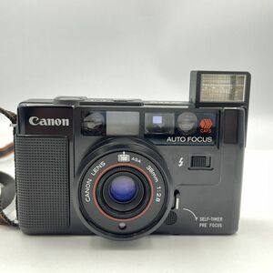 W101-U26-213 Canon キャノン AF35M オートボーイ コンパクトフィルムカメラ 38mm 1:2.8 通電、簡単な動作確認済み ①