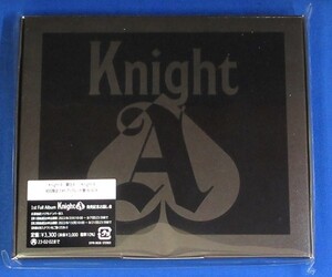 Knight A-騎士A-／Knight A★初回限定フォトブックレット盤 BLACK(CD＋28Pフォトブックレット)★ステッカー付★未開封新品★送料無料★