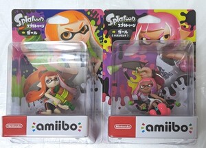 amiibo アミーボ スプラトゥーン ガール ガールネオンピンク