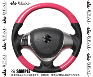 REAL レアル オリジナル (キャンディピンク/ピンクステッチ)　ハスラー　MR31S/MR41S　2014/1～ (MR31-PCW-PC