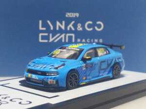 拓意 1/64 '19 Lynk&Co 03 TCR FIA WTCR Cyan Racing Xcartoys #100 リンクアンドコー 2019