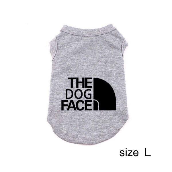 新品THE DOG FACEタンクトップ夏服Lサイズ グレー