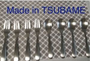 made in tsubame ツバメ8本セット フォーク小&スプーン小