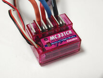 【M787】フタバ MC331CR ブラシモーター用 アンプ 中古品 動作確認済（検：FUTABA RC ラジコン 双葉 バック ESC スピードコントローラー）_画像3