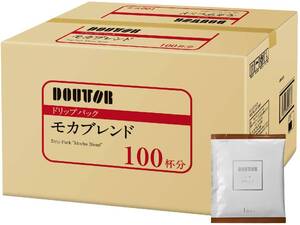ドトールコーヒー■モカブレンド 100袋 ドリップパック■レギュラーコーヒー