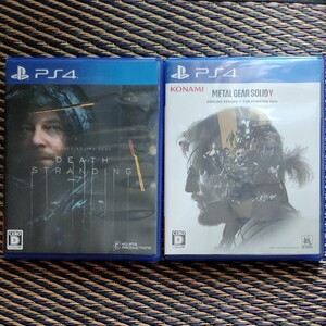 METAL GEAR SOLID5+DEATH STRANDING PS4ソフト