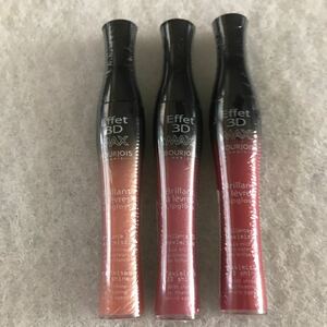 BOURJOIS リップグロス　3本