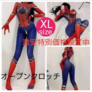 コスプレ セクシー 3Dプリント ボディスーツ 全身タイツ アニキャラ スパイダー風 8504 XL 【激安特別価格設定中】