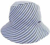 [並行輸入品] KANGOL カンゴール TROPIC SHIRT STRIPE TRILBY HAT トロピック シャツ ストライプ トリルビー ハット (ブルー)　Lサイズ_画像1