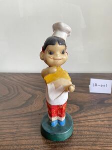 * Fujiya * Peko-chan * sofvi doll * wooden pedestal the first period * rare article * rare goods *FUJIYA* not for sale *