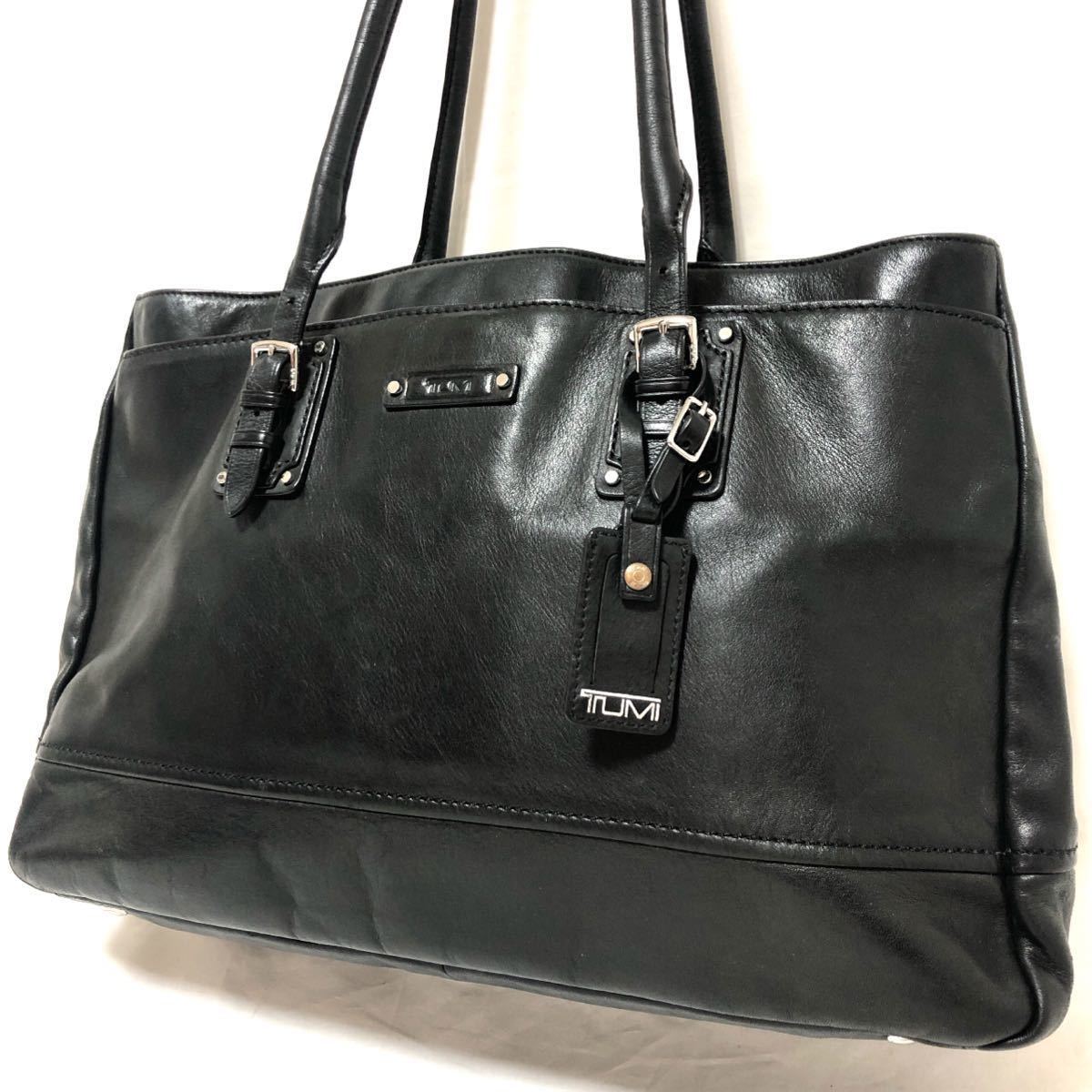 ヤフオク! -「トートバッグ 本革 黒」(かばん、バッグ) (トゥミ)の落札 ...