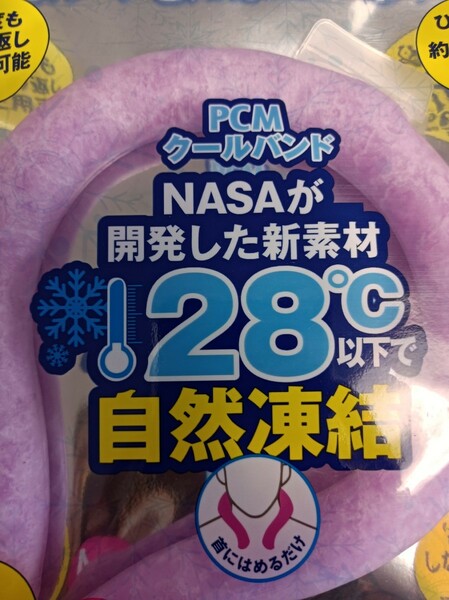 新品・未開封【NASAが開発】 アイスリング Mサイズ　パープル ケンミン