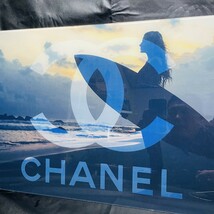 レア　CHANEL/シャネル　大型パネル　アンテーク　ハイブランド　横61ｃｍ　タテ40cm　サーフ　オシャレ　プラスチック　パネル　　　X96_画像4