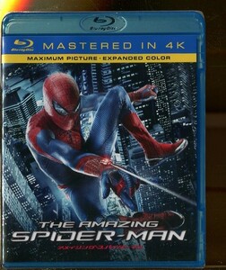 C6861 新品未開封Blu-ray MASTERED IN 4K ※非売品「アメイジング・スパイダーマン」アンドリュー・ガーフィールド