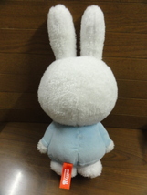 miffy ミッフィー SLサイズ ぬいぐるみ 2020 winter [32cm] 水色服・ブルー目口_画像4