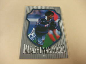 日本代表 カードセット N21 中山雅史 ジュビロ磐田 サッカーカード　パラレル Jリーグ コンサドーレ札幌