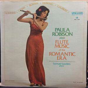 【LP】Paula Robison /Plays Flute Of The Romantic Era US盤　VSD71207