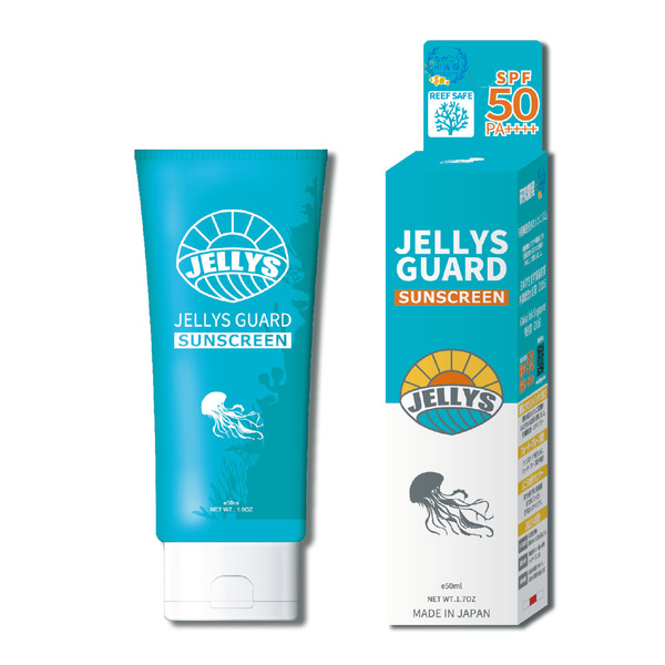 ジェリーズガード (JELLYs GUARD) クラゲよけ&日焼け止めクリームSPF50 (50ml) 【怖～いくらげ対策ローション!!】　コスメ化粧品紫外線UV