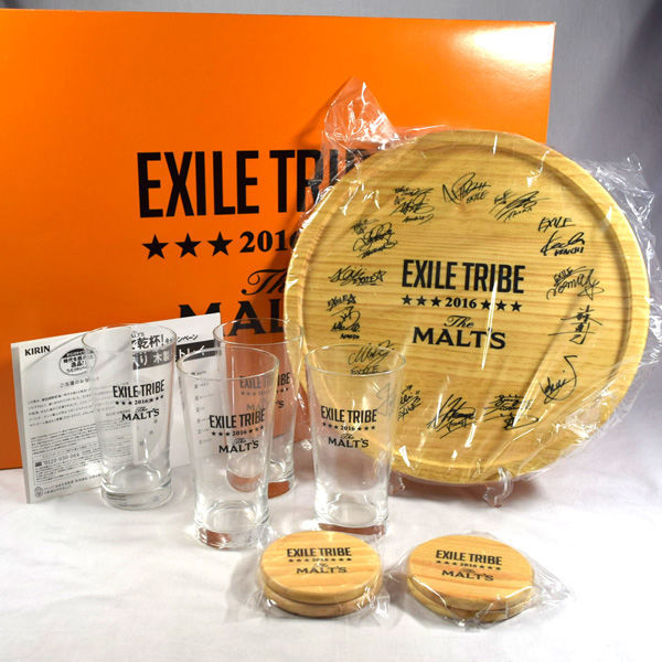 人気ブラドン 非売品 EXILE TRIBE×モルツ銅製タンブラー