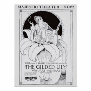 kk571 Maeマレーの1921年ヴィンテージ映画広告ポスター46 x 61cm