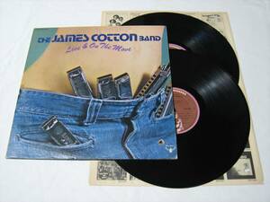 【LP】 THE JAMES COTTON BAND / LIVE & ON THE MOVE US盤 ジェイムス・コットン・バンド ライヴ・アンド・オン・ザ・ムーヴ