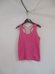 OLIVEdesOLIVE pink dot tank top (USED)70117②