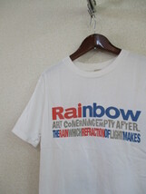 giurare白地プリントTシャツ（USED）72317②_画像2