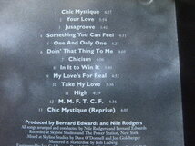 国内盤 / Chic / Chic-ism /「 Your Love」収録 / Nile Rodgers / Bernard Edwards / Tawatha Agee / Fonzi Thornton / 1992_画像3