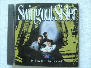 初回国内盤 / 32PD-282 / Swing Out Sister / It's Better To Travel 「Breakout」「Twilight World」「Surrender」「Fooled By A Smile」