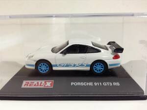 PORSCHE ポルシェ911 GT3 RS 996 後期型 2003年式~ 1/72 REAL-X ミニカー 送料￥220