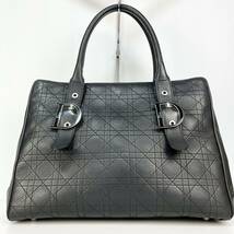 1円 【美品】 Christian Dior クリスチャンディオール 【天下逸品】 メンズ トートバッグ ビジネスバッグ カナージュ D金具 大容量 A4&PC可_画像1