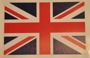 英国 インポート ステッカー シール 国旗 ユニオンジャック unionjack イギリス イングランド UK GB ENGLAND 5.6cm×8.4cm