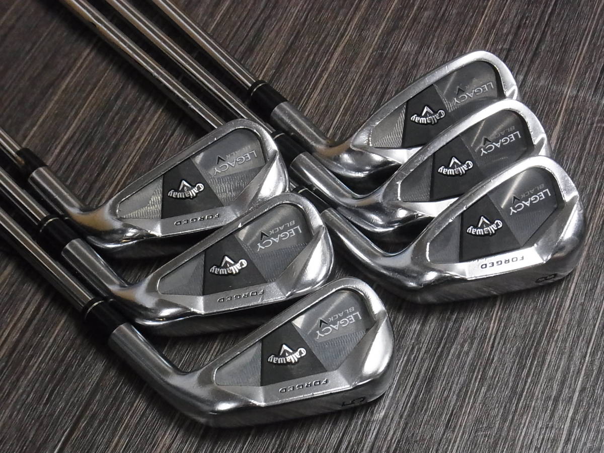 キャロウェイ LEGACY BLACK 2011 5-PW 6本 GS95(S200) レガシー ...
