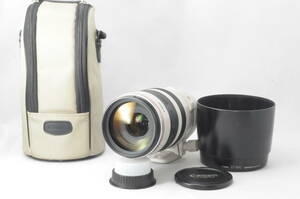 ★美品級★ Canon キヤノン EF 100-400mm f4.5-5.6L IS USM 安心の動作保証品 カビ・クモリなし フード・収納ケース付 A353