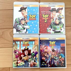 トイストーリー ブルーレイ全作セット 本編ブルーレイ + 純正ケース 4本 新品未再生 ディズニー ピクサー Blu-ray