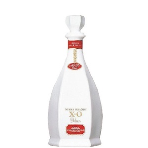 1003/ブランデー Apple/NIKKA BRANDY XO DELUXE WHITE ニッカ ブランデー XO デラックス 陶器 660ml 40%/ニッカウヰスキー/旧ラベル/未開栓