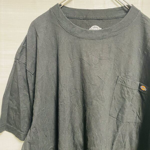 ビッグシルエット ビッグサイズ USA製 ポケットTシャツ 無地 ビンテージ 古着 Dickies Tee Hanes