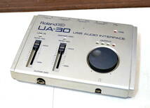 ▲(R405-B116)現状品 Roland ED ローランド UA-30 USB Audio Interface オーディオインターフェース_画像1
