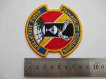 【送料無料】アメリカ空軍36TH AIRLIFT SQUADRON EAGLE AIRLIFTERSパッチ刺繍ワッペン/空輸飛行隊AIR FORCE米空軍USAF米軍USミリタリー M47_画像8