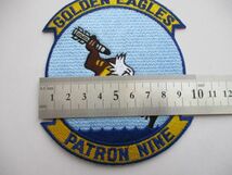 【送料無料】アメリカ海軍GOLDEN EAGLES PATRON NINE第9哨戒飛行隊VP-9パッチ刺繍ワッペン/Aゴールデン イーグルスNAVY米海軍USN米軍US M48_画像10