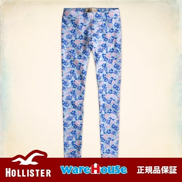 【送料無料】XSサイズ　ホリスター レギンス　花柄 　Hollister High Rise Leggings　 アメカジ 