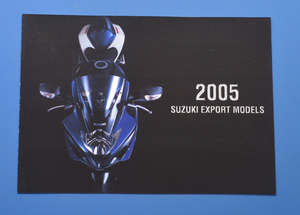 スズキ　2005年　輸出車モデル　2005　SUZUKI　EXPORT　MODELS　2005年　日本語表記　輸出車カタログ【S輸-09】