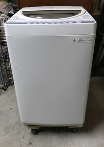 TOSHIBA 東芝 全自動洗濯機 6.0kg AW-60GM 2014年製 直接引取（東大阪）・自社配達歓迎