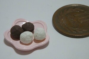 ★J502☆リーメント　小物　食べ物　おやつ　チョコトリュフ☆もっと！森永のおかしなぷちレシピ　ミニチュア　ドールハウス