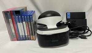 【1円スタート】PlayStation VR　PlayStation4カセット　まとめ売り