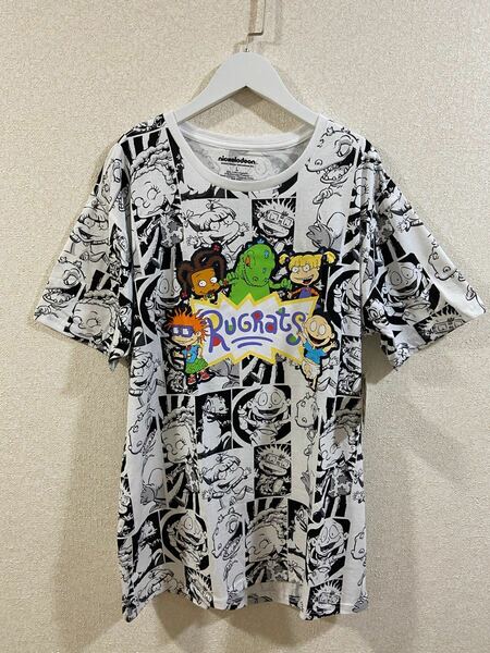 日本未発売 nikelodeon RUGRATS メンズTシャツ 半袖Tシャツ